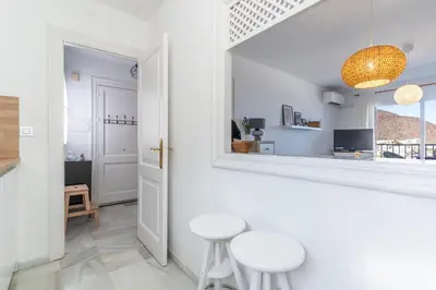 Una cocina o zona de cocina en Ático del Genovés - San José