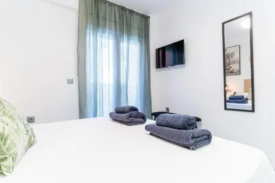 Cama o camas de una habitación en TrendyHomes Oasis Pantera