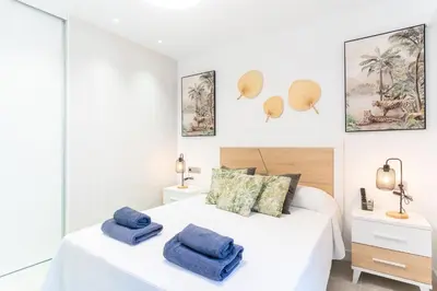 Cama o camas de una habitación en TrendyHomes Oasis Pantera