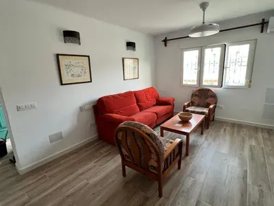 Zona de estar de Casas de Valtravieso El Aljibe