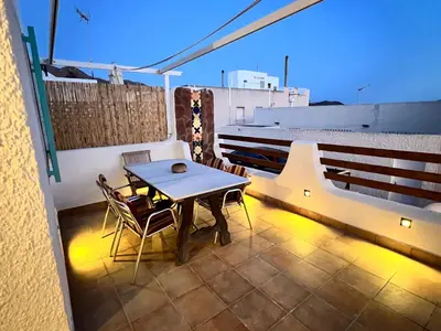 Un balcón o terraza de Casas de Valtravieso El Aljibe