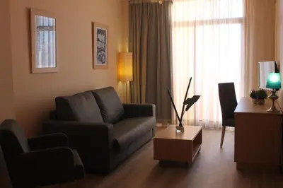 Zona de estar de Advise Hotels Reina