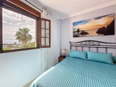 Cama o camas de una habitación en Apartamento Villa Laura 2