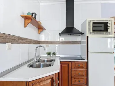 Una cocina o zona de cocina en Apartamento Villa Laura 2