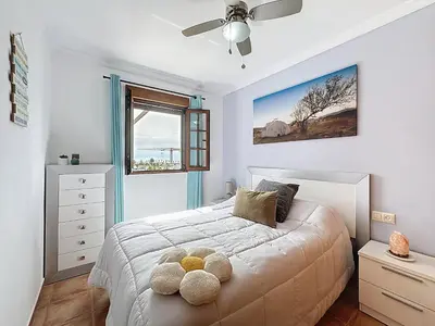 Cama o camas de una habitación en Apartamento Villa Laura 1