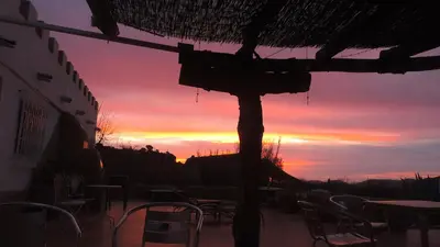 Amanecer o atardecer desde la casa o chalet o alrededores