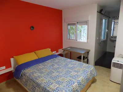 Cama o camas de una habitación en Los Abencerrajes-Almería