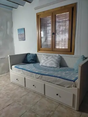 Cama o camas de una habitación en Cortijo Relatillos
