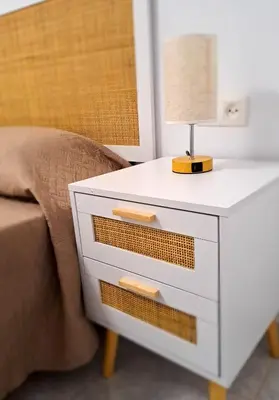 Cama o camas de una habitación en 5 Apartamentos Cómodos en el Corazón de Baza