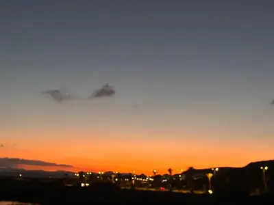 Amanecer o atardecer desde el apartamento o alrededores