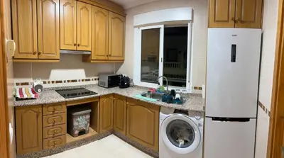 Una cocina o zona de cocina en Mi Huésped Zújar, Baza