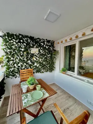 Zona de estar de Apartamento Villa Azul, 1ª línea de playa