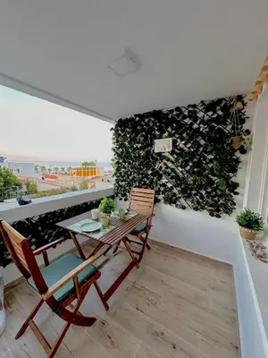 Un balcón o terraza de Apartamento Villa Azul, 1ª línea de playa