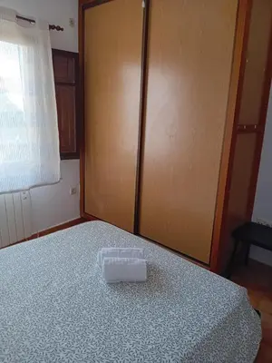 Cama o camas de una habitación en Apartamento El Cortijo