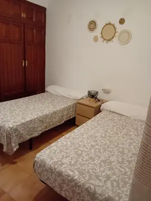 Cama o camas de una habitación en Apartamento El Cortijo