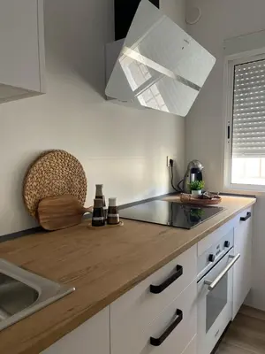 Una cocina o zona de cocina en El Alto de los Bohemios