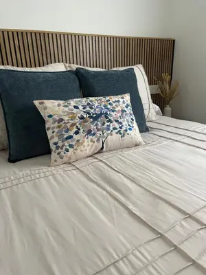 Cama o camas de una habitación en El Alto de los Bohemios