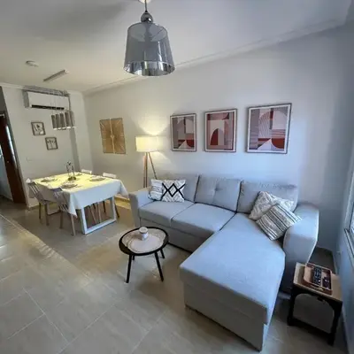 Casa Soleme a 10 min a pie de la playa aire acondicionado