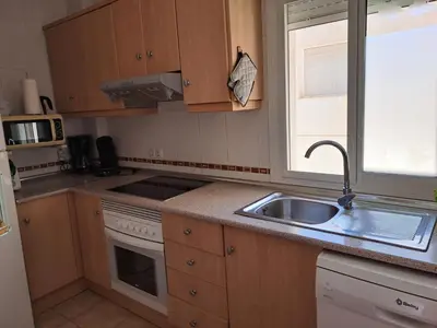 Una cocina o zona de cocina en Appartement Vue sur mer