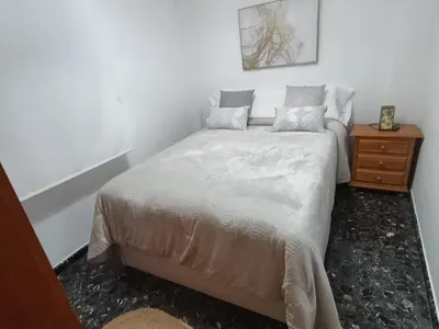 Cama o camas de una habitación en Antonia Medina Relax