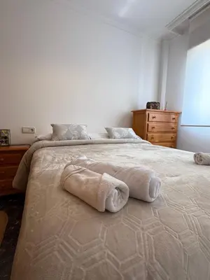 Cama o camas de una habitación en Antonia Medina Relax