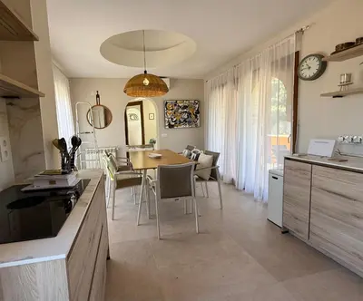 Una cocina o zona de cocina en Casa Jabali