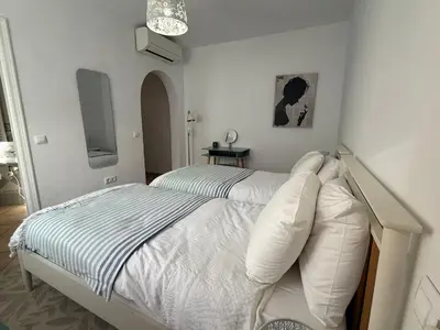 Cama o camas de una habitación en Casa Jabali