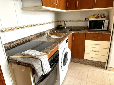 Una cocina o zona de cocina en Santa Cecilia - 2 dormitorios y 2 baños en Garrucha