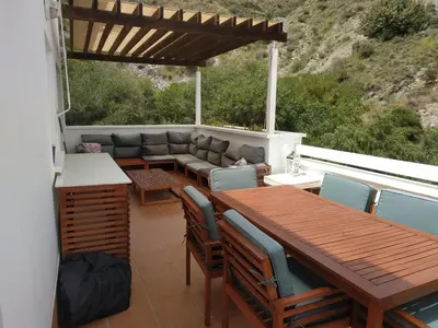 Un balcón o terraza de Beautifull Modern Apartment