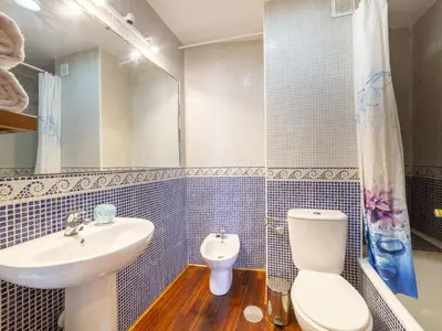 Un baño de Apartment Ático Playa Zapillo by Interhome