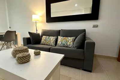 Plano de apartamento junto al mar