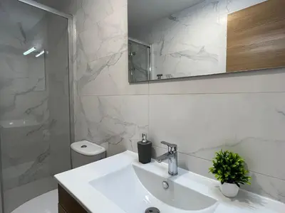 Un baño de Fantástico Dúplex con vistas y terraza