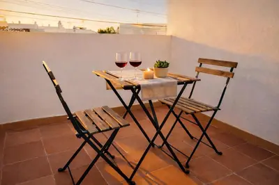 Un balcón o terraza de Chalet Playa Mojacar