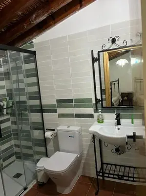 Un baño de Casa rural Camino de Morazara