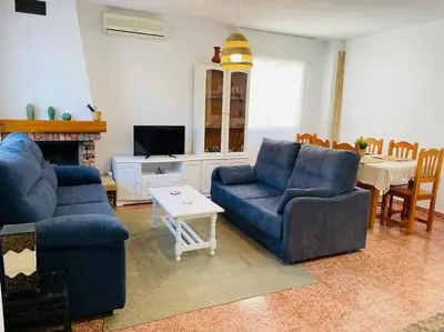 Zona de estar de Casa las 3 lunas