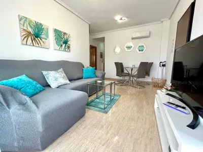 Una televisión o centro de entretenimiento en CASA MiJa