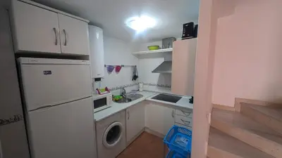 Una cocina o zona de cocina en Naturista Vera Playa