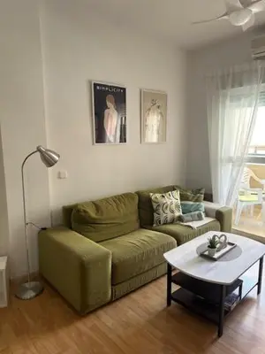 Zona de estar de Piso Caramel