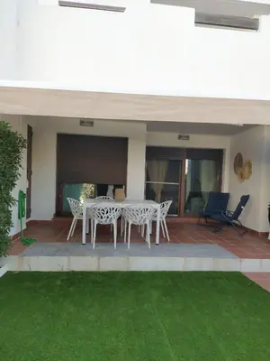 Un patio o zona al aire libre en Vera La Hermosa