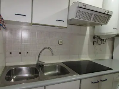 Una cocina o zona de cocina en AGUADULCE BEACH FRoNT