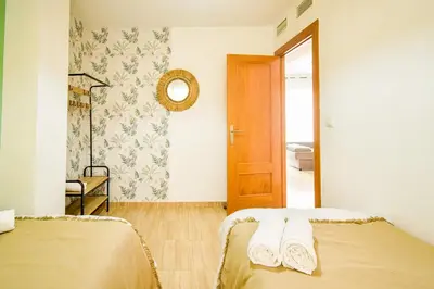 Cama o camas de una habitación en Monkey House, recién reformado - By Aloha Palma