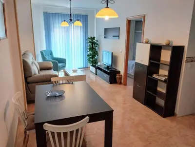 Zona de estar de Apartment Puerto Deportivo