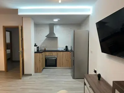 Una cocina o zona de cocina en La Azucarera