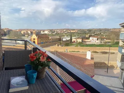 Un balcón o terraza de La Azucarera