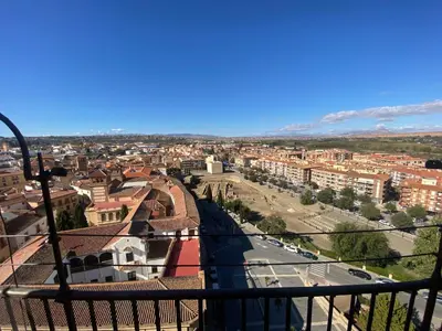 Vista general de Guadix o vista desde el apartamento