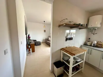 Una cocina o zona de cocina en Terraza 250 m2 # BBQ # Playa 8min # Padel # WIFI # Apartamento