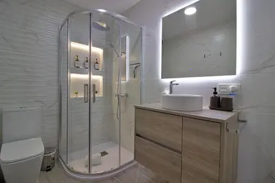 Un baño de La Ermita