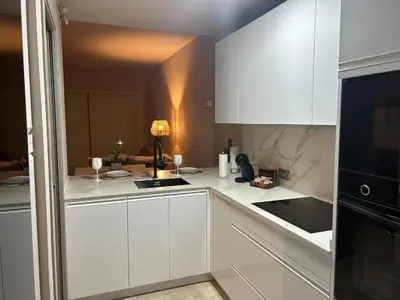Una cocina o zona de cocina en luxury homes valle del este resort golf luxe one