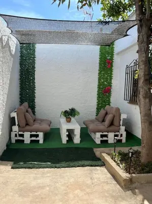 Zona de estar de Casa Rural Los Laureles