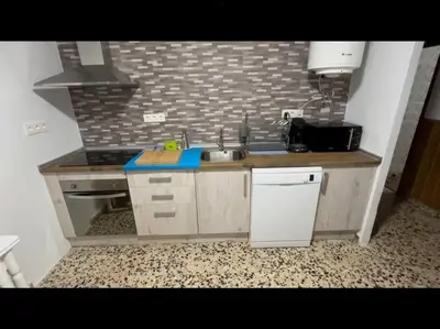 Una cocina o zona de cocina en Casa Rural Los Laureles
